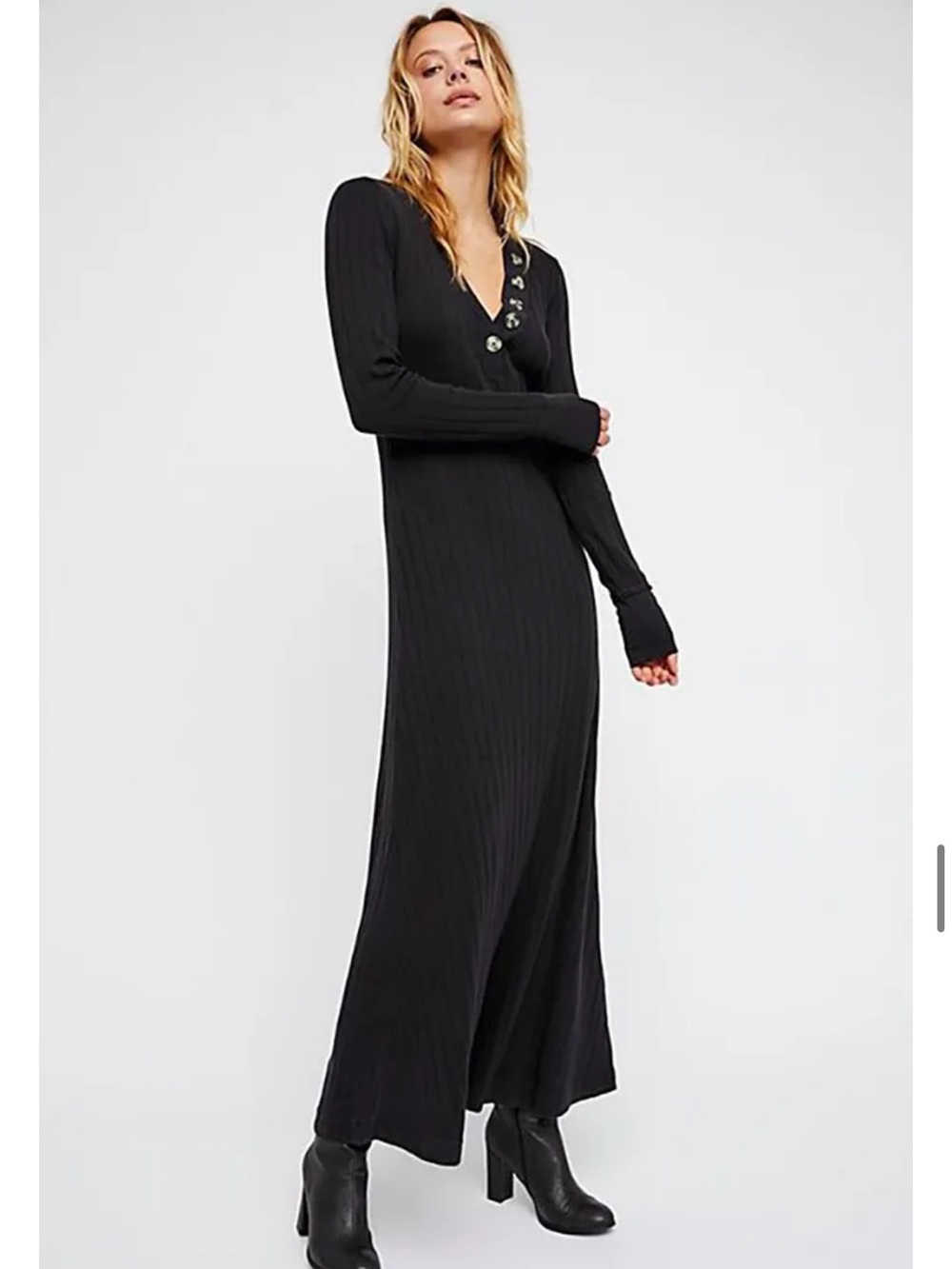 Free People Beach Sunflower Maxi Dress